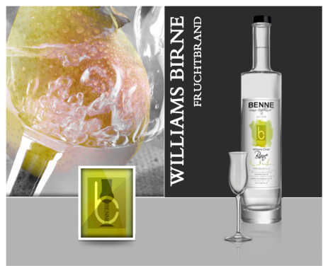 Williams Birne Fruchtbrand Williams Birne Edeldestillat