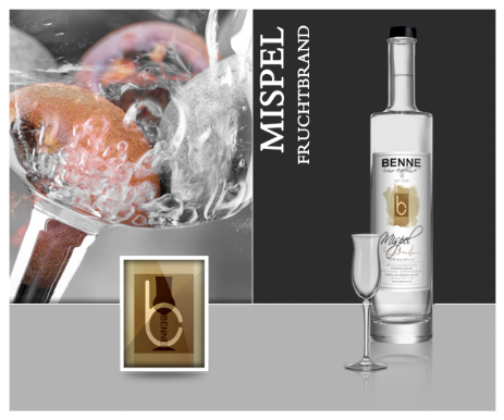 Mispel Fruchtbrand Mispel Edeldestillat